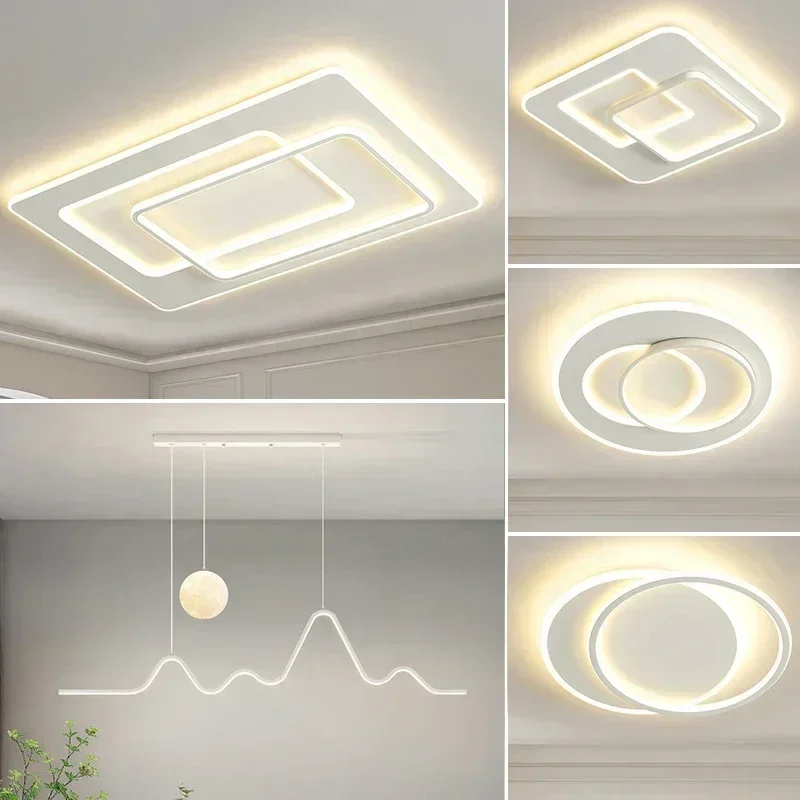 

Modern LED Ceiling Chandelier Lamp For Living Dining Room Bedroom Kitchen Aisle Home Decoration Indoor Lighting Fixtures Luster