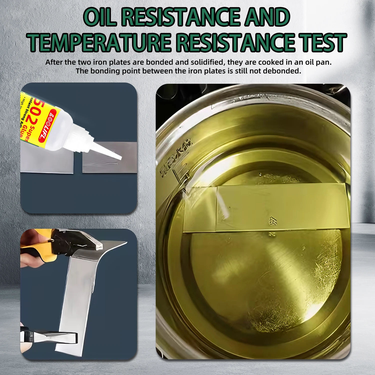 Súper pegamento 502, adhesivo de cianoacrilato, duradero y de secado rápido, adecuado para interiores automotrices, cuero, multifuncional