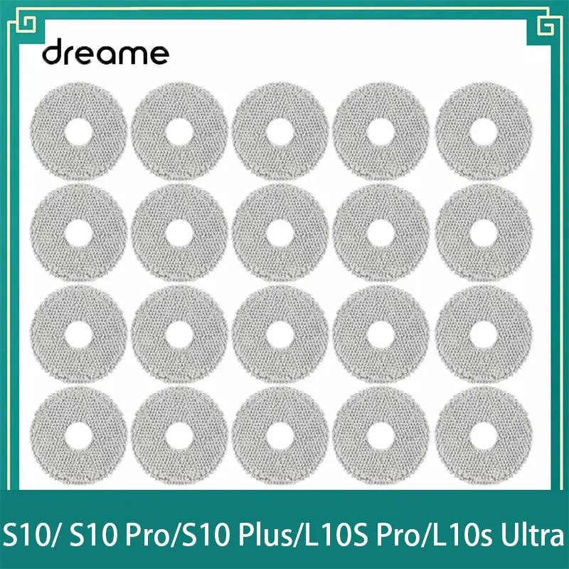 For Dreame L10s Ultra Mop Cloth S10/ S10 Pro/S10 Plus Replacement MIJIA Omni 1s/ Mop 1S /B101CN/10 Plus Rags Spare Parts