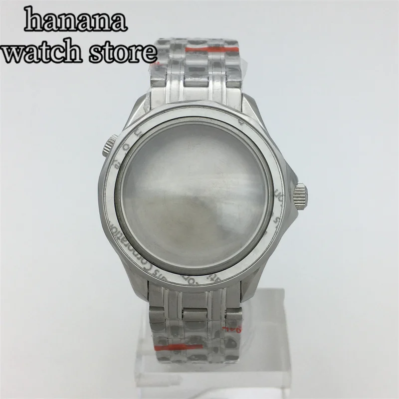 

BLIGER 41mm Silver case stainless steel bracelet sapphire glass for NH34 NH35 NH36 PT5000 ETA2824 2836 Miyota 8205 8215 movement