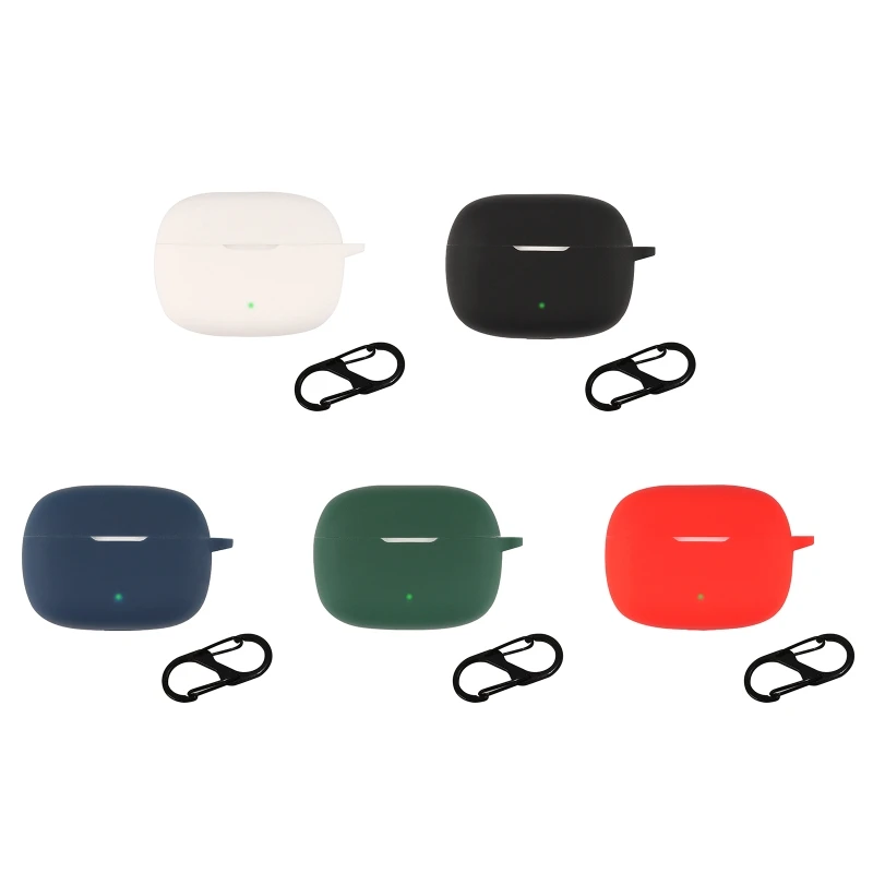 Fit for JBL-Wave 200TWS Earphone Silicone Protector Cover Shockproof Anti-dust Protective Sleeve Housing Wear Resistant K1KF