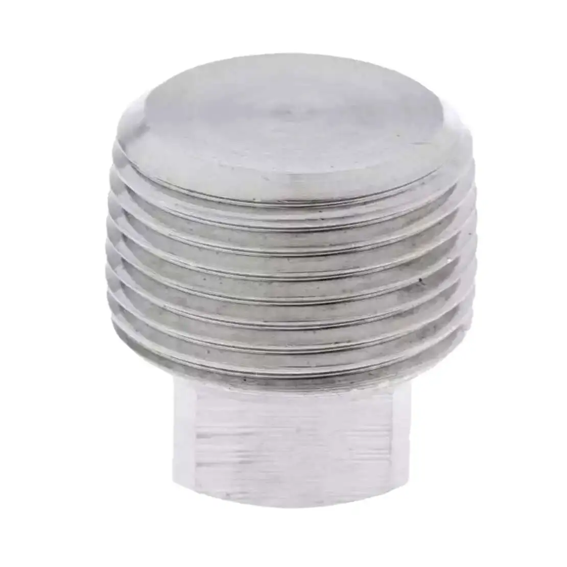 

NPT 1-1/2" 304 Stainless Steel Marine Boat Hull Spare Drain Plug Silver