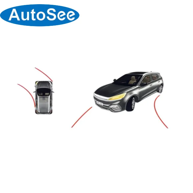 Suit Original OEM for BYD Atto 3 Car 360 Degree Camera Bird Panoramic View 3D Front Rear Side Surround Parking Reverse