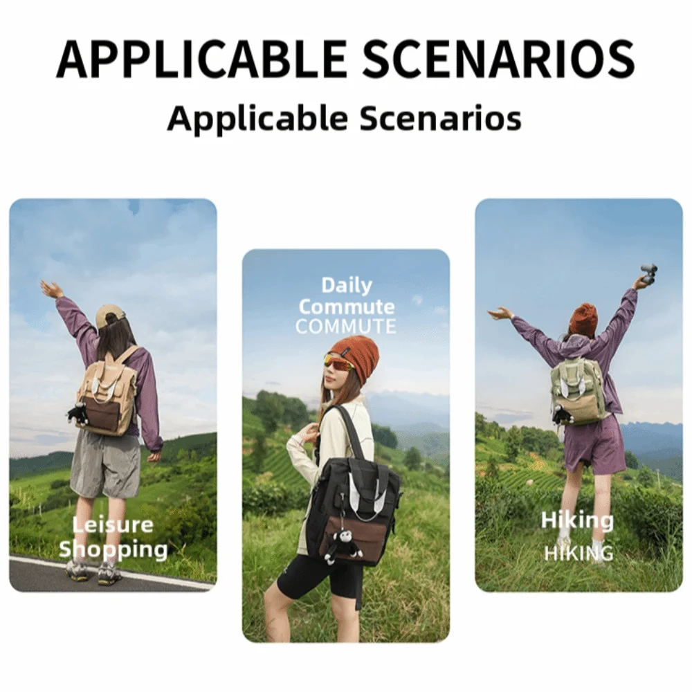 Large Capacity Dopamine Backpack Waterproof Monkey Pendant Color Block Backpack Adjustable Breathable Lightweight School Bag
