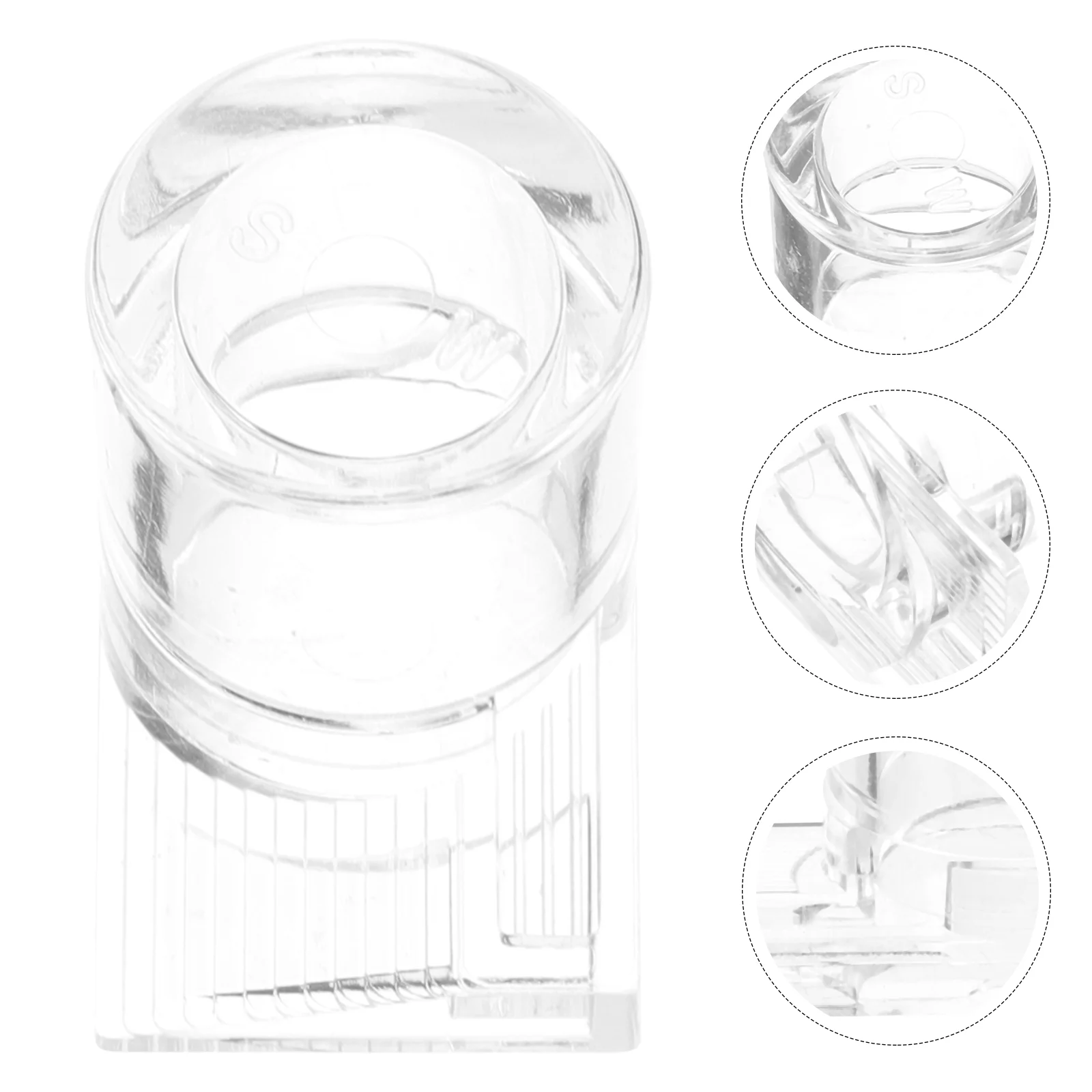 

Liquid Ant Water Feeder Ants Formicarium Container Bird Transparent Feeding Bowl