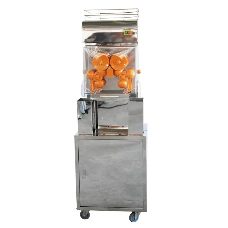 Clean and delicious industrial orange juicer, chewing juicer