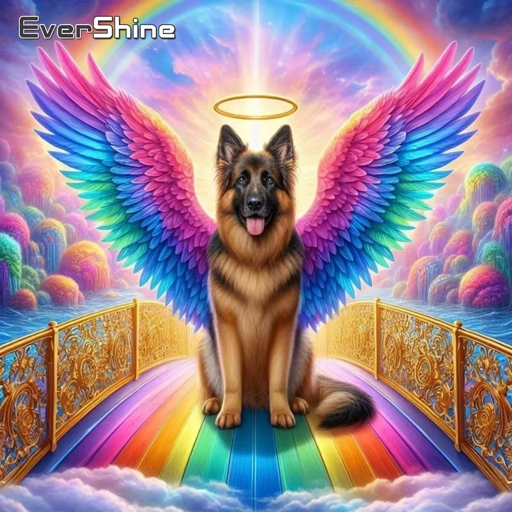 EverShine New Arrival DIY Diamond Embroidery Dog Painting An