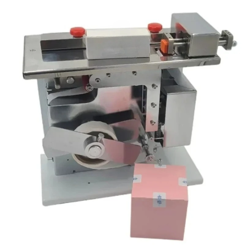 90 Degrees Right Angle Automatic Labeling Automatic Sealing and Labeling Machine
