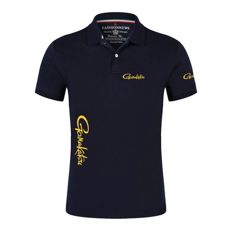 Mode Brief gedruckt Polo T-Shirts Business Casual Style Revers Kurzarm hemden Outdoor Golf Kleidung Sommer Herren T-Shirt