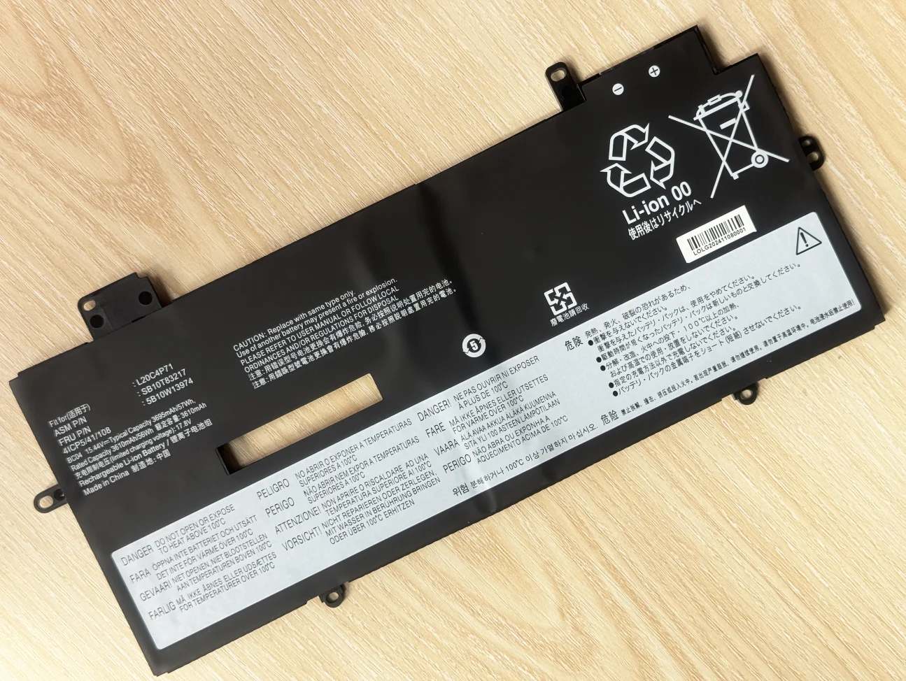 NEW L18M4P72 L18C4P71 Battery For Lenovo Thinkpad X1 Carbon 7th 2019 2020 Series L18L4P71 SKB10K97642 02DL004 02DL005 51WH