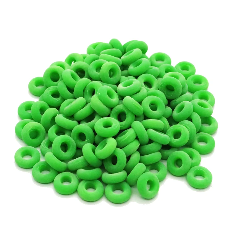 50 Pcs Pig Cattle Sheep Cutting Tail Rubber Rings High Elastic Tendon Rubber Castrating Ring Farm Animal Livestock Accessories