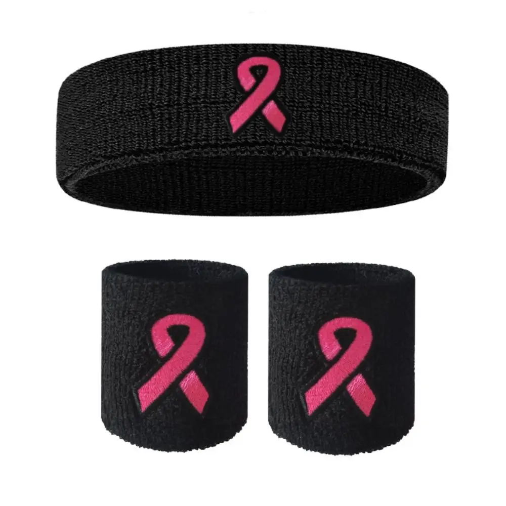 

Absorbent Sports Wristbands For Kids Caring for Women Pink Wrist Sweat Bands Stretch Elastic Wrist Support For Children Sports