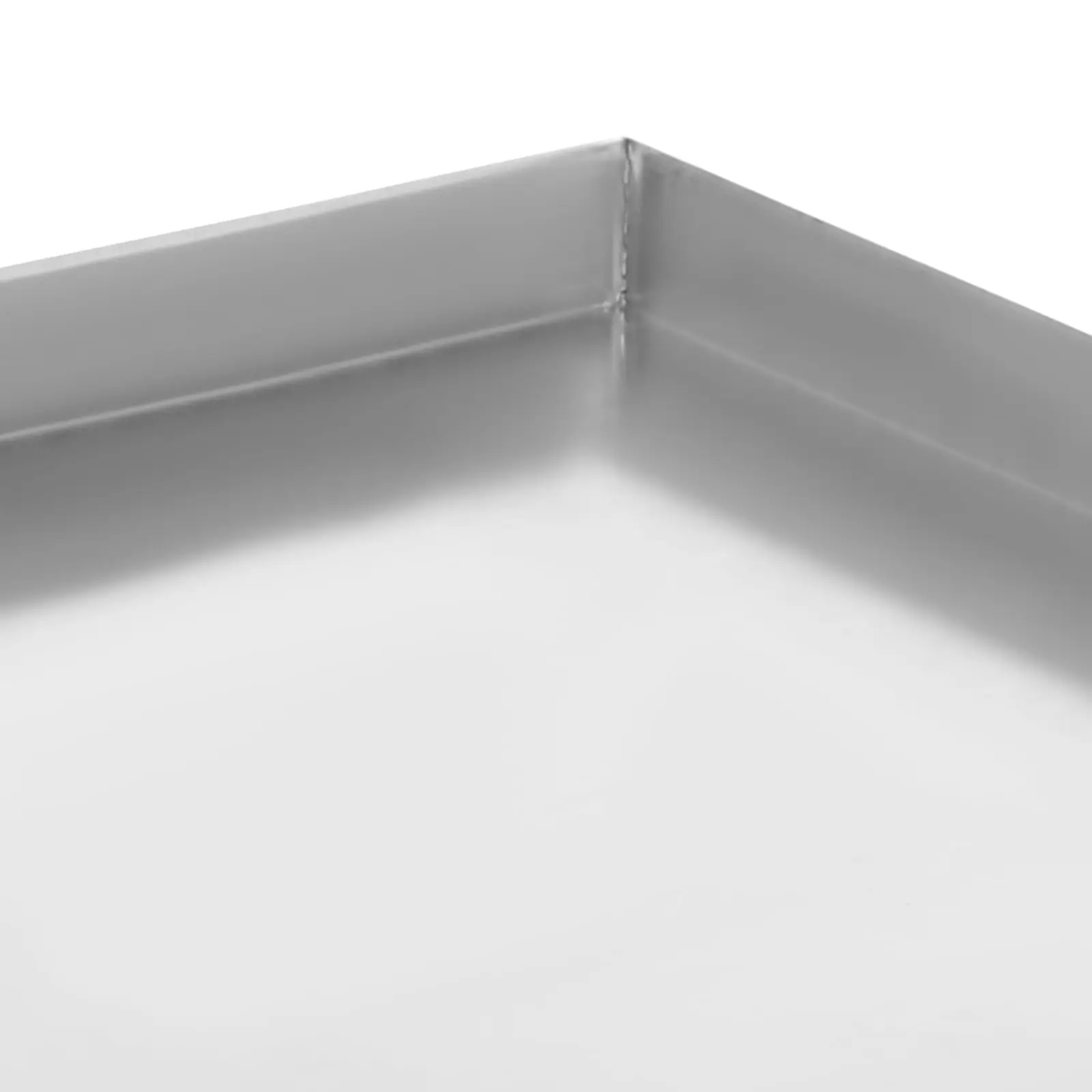 مقلاة تصريف للغسالة شديدة التحمل مقاس 32 × 30 بوصة × 2.5 بوصة، صواني غسيل من الفولاذ المجلفن بدون فتحة