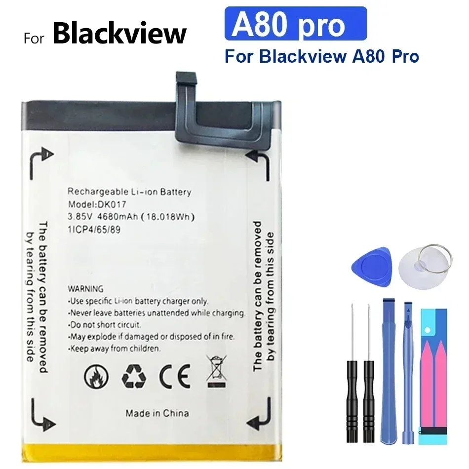 DK017 A80 Pro Premium Replacement For Blackview Plus Long Lasting Mobile Phone Battery