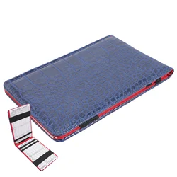 Sports Card Holder Golf Score Book Golfs Scorecard Portable Notepad Fine Recording Notebook Pu The Notebook Golfs Tool Score