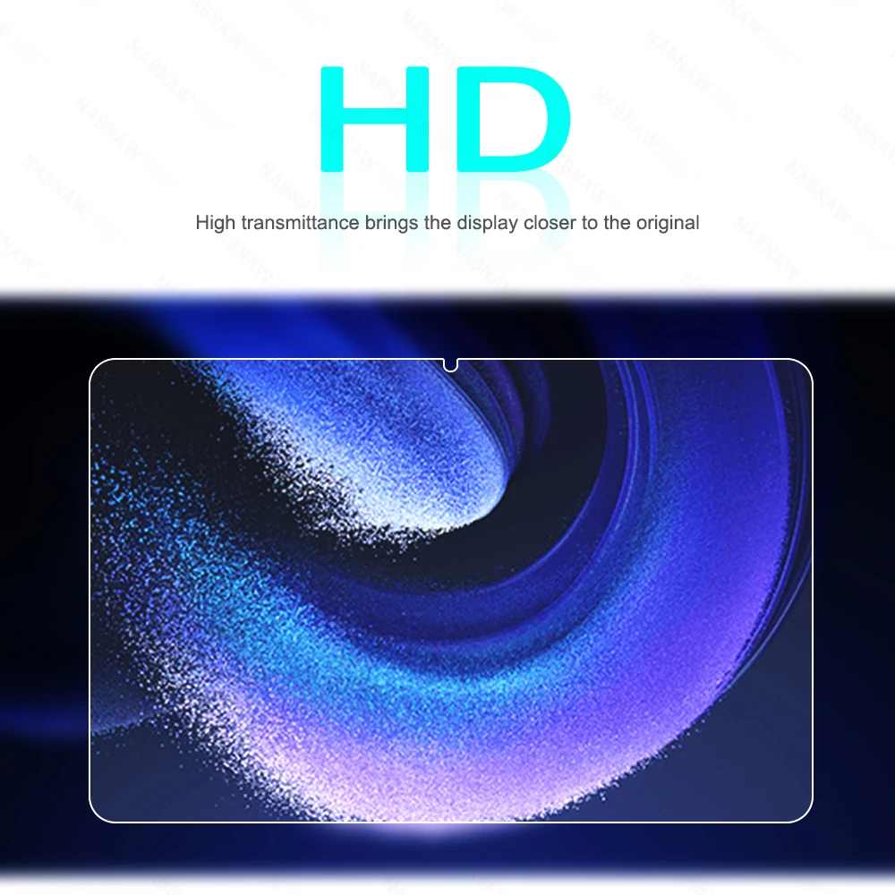 Protector de pantalla HD a prueba de arañazos, vidrio templado para Xiaomi Pad 6 Max, película protectora para tableta de 14,0 pulgadas, 2 unidades