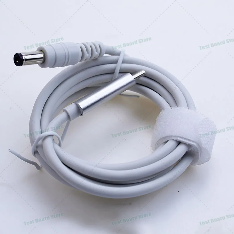 1Pce 65W USB-C PD charging cable Type-C male to DC power adapter converter straight head 7.9 * 5.5/5.5 * 1.7for laptops HP ASUS