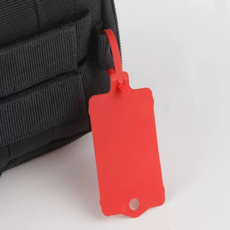 

100pcs Label Waterproof Shipping Tags for Labeling Zip Tie Tag Security Seals Large Blank Tie Lables Storage Hanging Tag