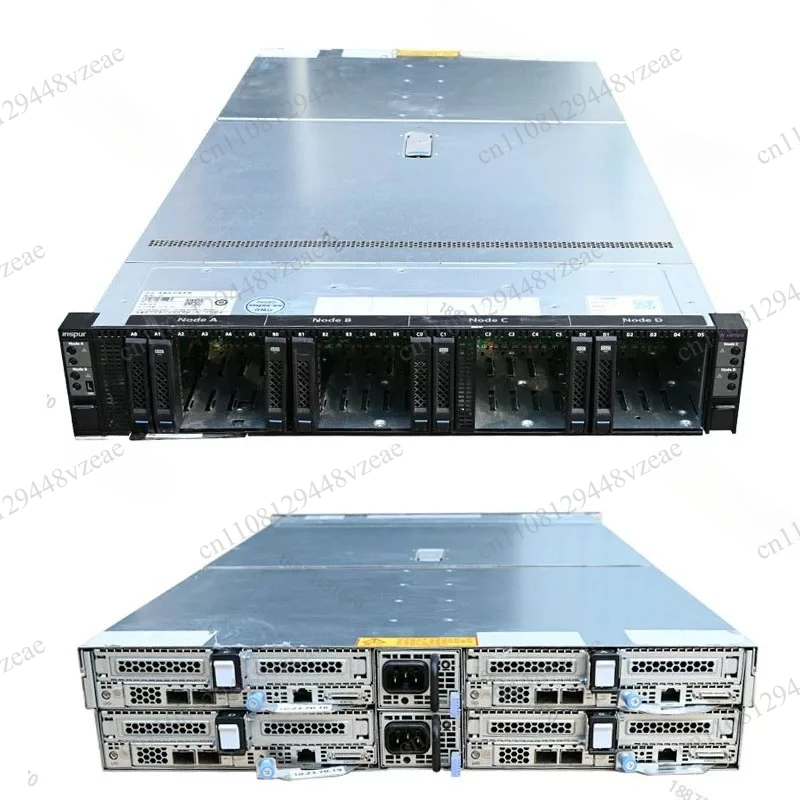 I24 NS5162M5 Storage Hyperconverged Rack-mounted 4-Node Server NVMEU.2