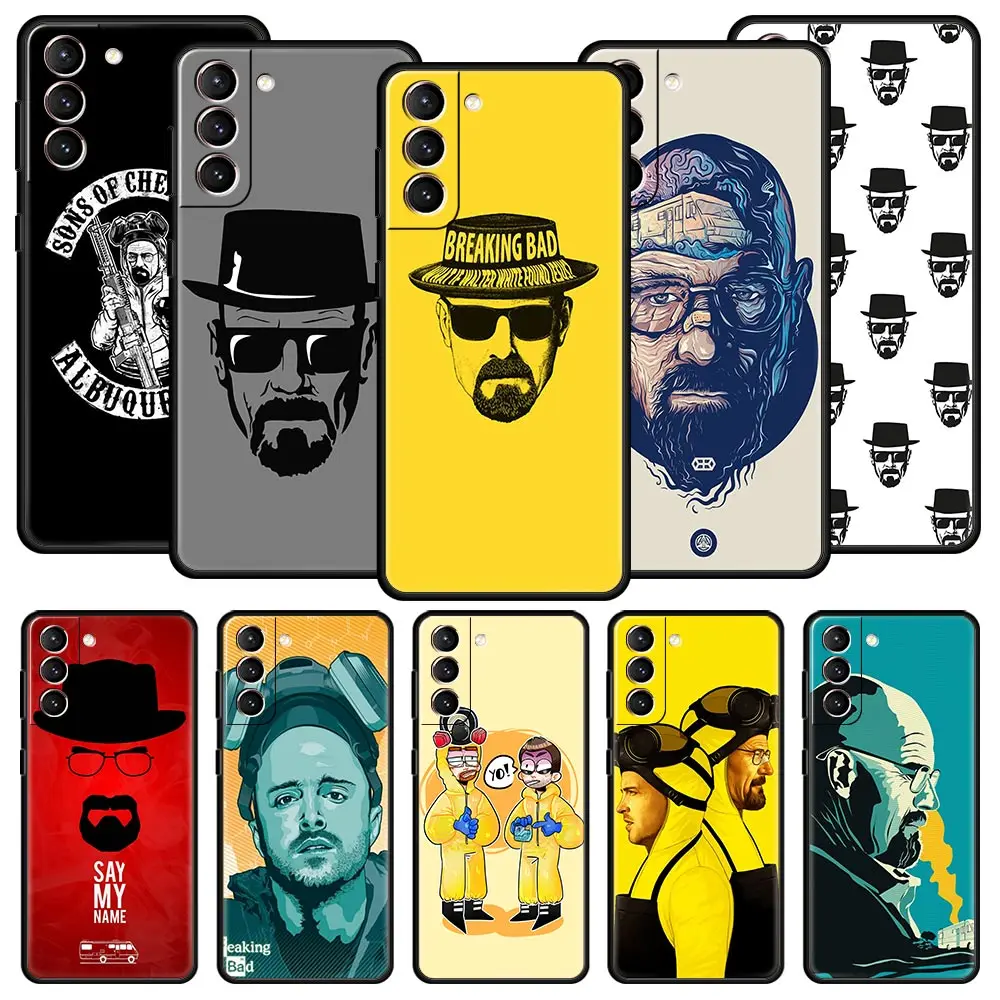 Popular TV series Breaking Bad Phone Case For Samsung Galaxy S24 S23 S22 S20 Ultra S21 FE 5G S10 S9 Plus S10E Silicone Cover