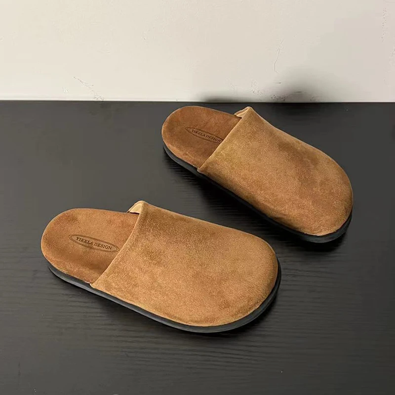 

Женские туфли-лодочки, тапочки на плоской подошве, сандалии с открытой пяткой, зимние модные кроссовки 2024, повседневная домашняя обувь, удобные шлепанцы, Mujer Shoes