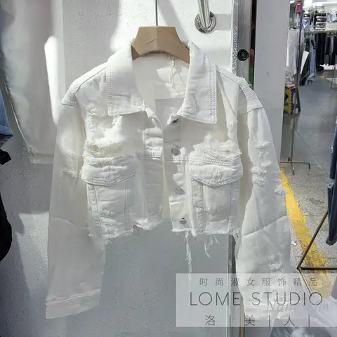 8 best sales महिलाओं की डेनिम जैकेट - №6