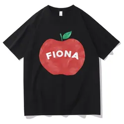 Vendita calda Singer Fiona Apple T-shirt uomo donna Vintage Rock T-shirt top moda maschile maglietta oversize Unisex T-shirt in puro cotone