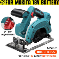 NEWONE Brushless Circular saw 165mm Cordless Electric saw For Wood Metal Ceramic Stone Wall Cutting Electric For 18V Makita