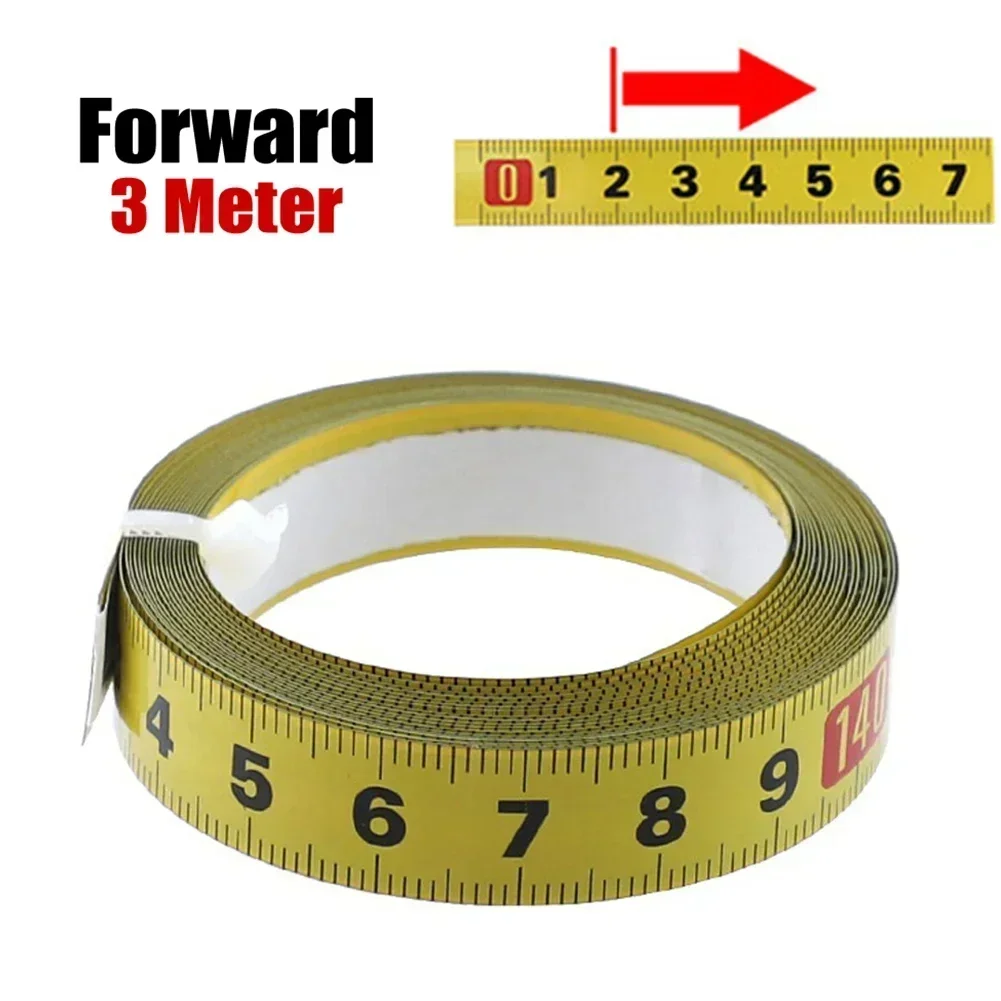 Flexible Metric Tape Measure with Clear Scales for Accurate Measurements in For Woodworking and Rail Track Projects