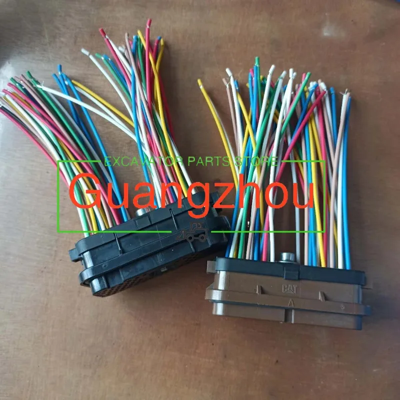 

For Excavator E312C E312D E320C E320D 153-2630 1532620 Higher Quality Computer Board Plug Controller Plug Engine Accessories