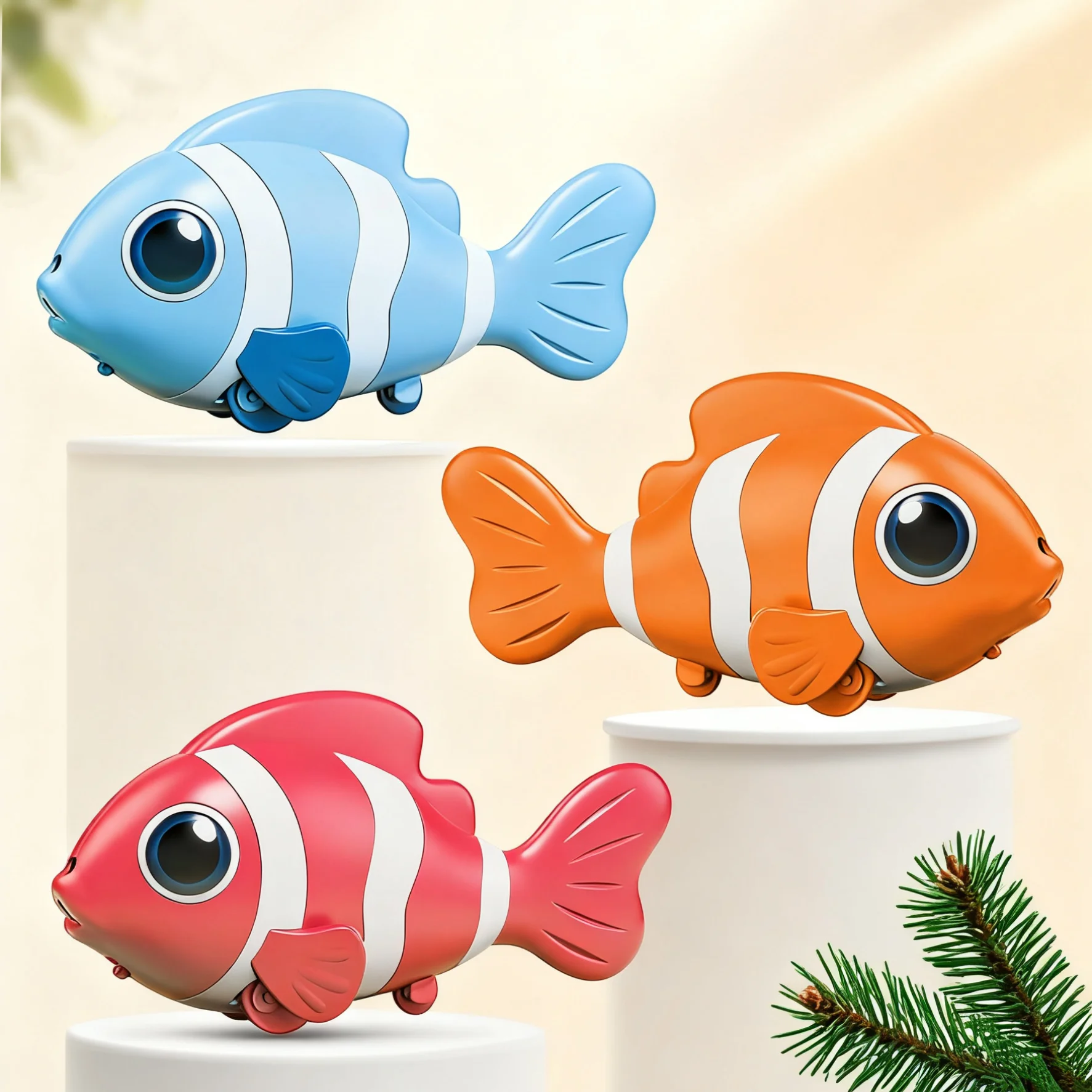 Walking Fish Baby Toy - Infant Tummy Time & Learning Crawl/Walk Toy for Babies, Musical & Developmental, Ideal 1st Birthday Gift