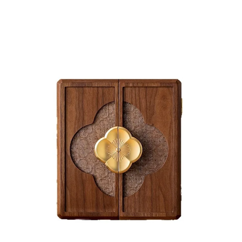 For Solid Wood Jewelry Box, Ring, Necklace, Stud Earrings, Bracelet, Large Capacity, High-end Wooden Multi-layer Jewelry Box.