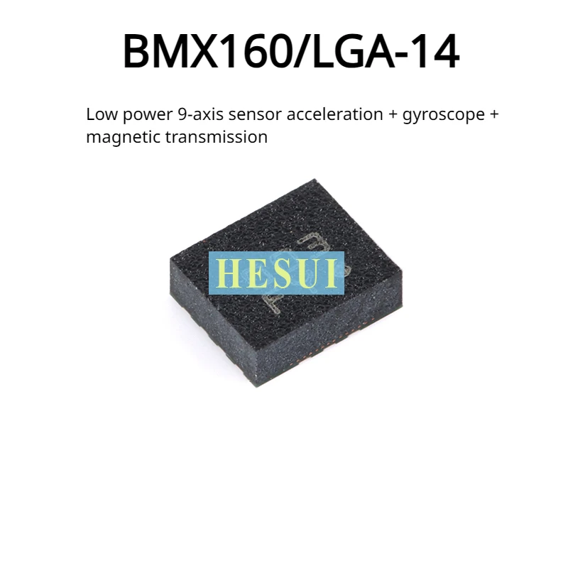 Original BMX160 LGA-14 Low power 9-axis sensor acceleration + gyroscope + magnetic transmission