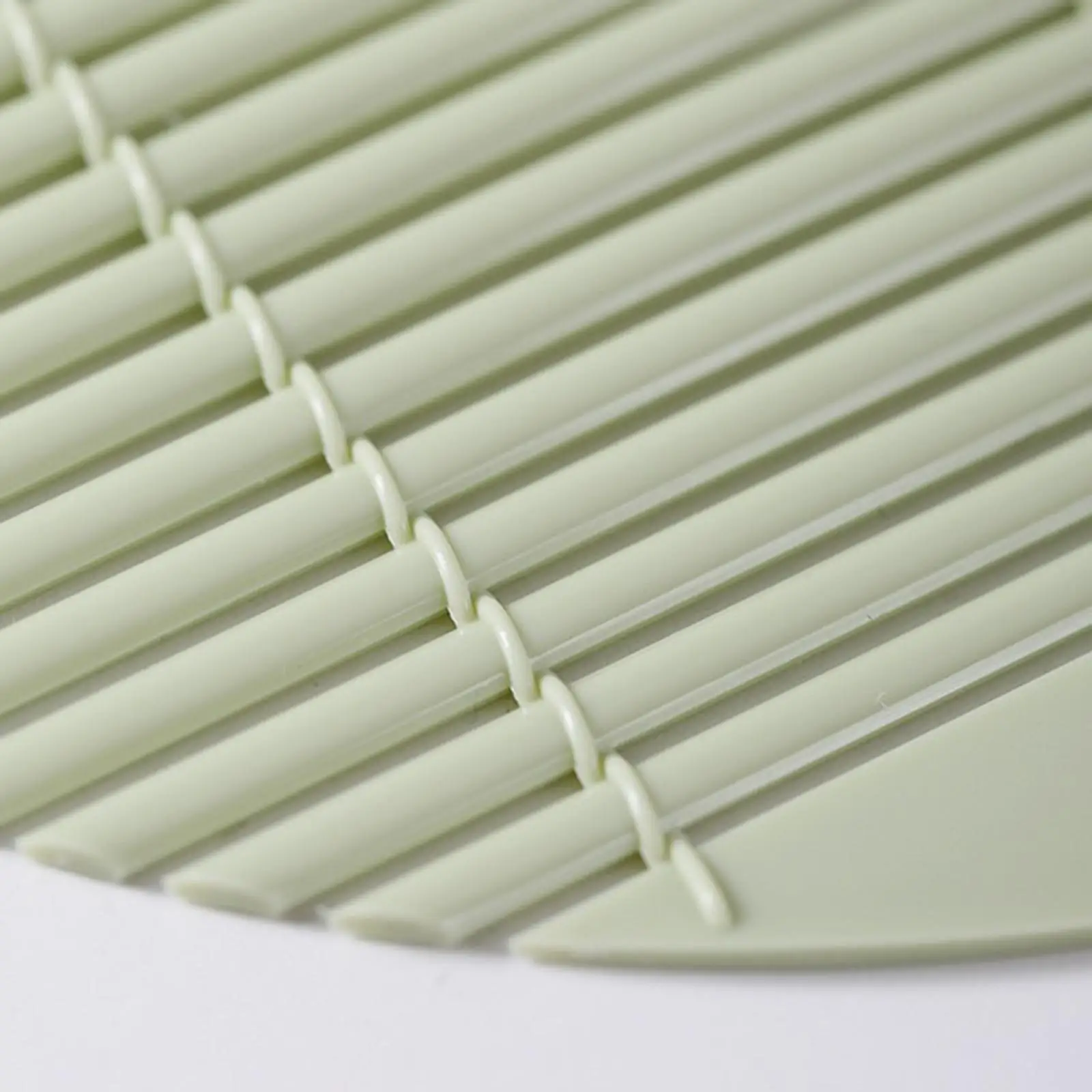 Plato para Fideos Fríos con Tapete Escurridor, Plato Resistente de Polipropileno Estilo Japonés para Servir Udon, Soba, Sushi