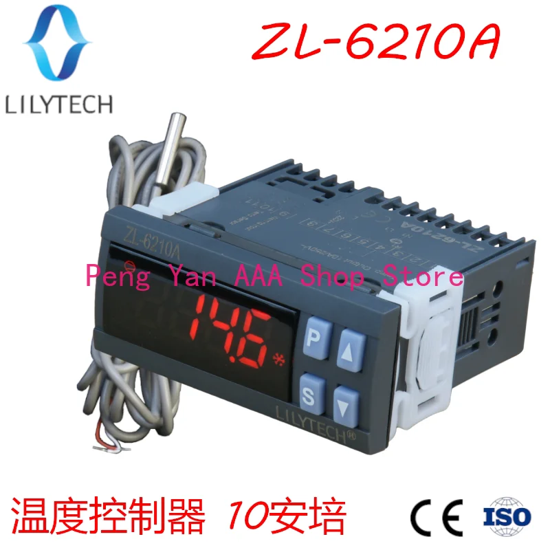 ZL-6210A electronic digital display microcomputer intelligent thermostat, temperature controller temperature controller