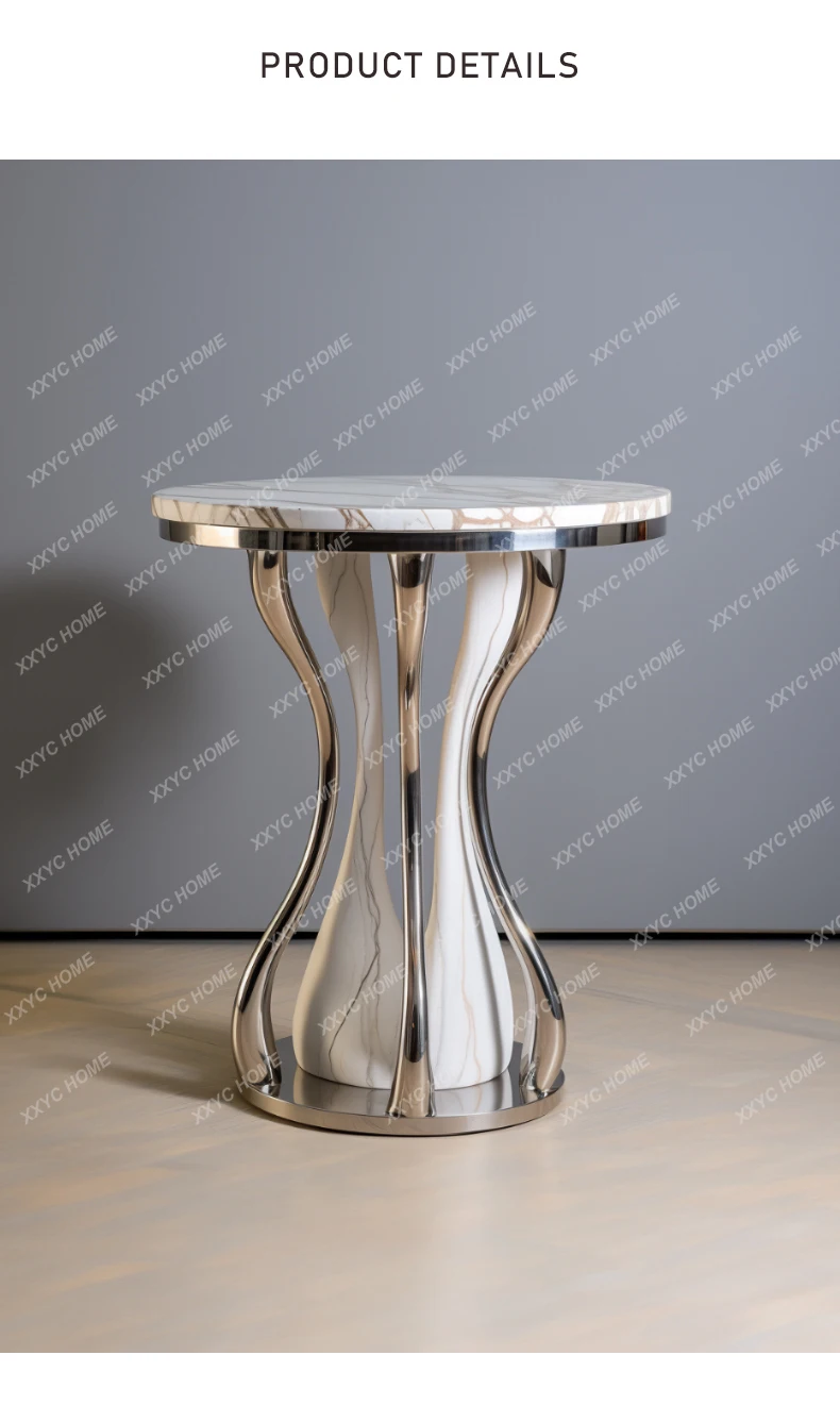 ss CSimple modern corner table Italian light luxury coffee table minimalist marble small side table household
