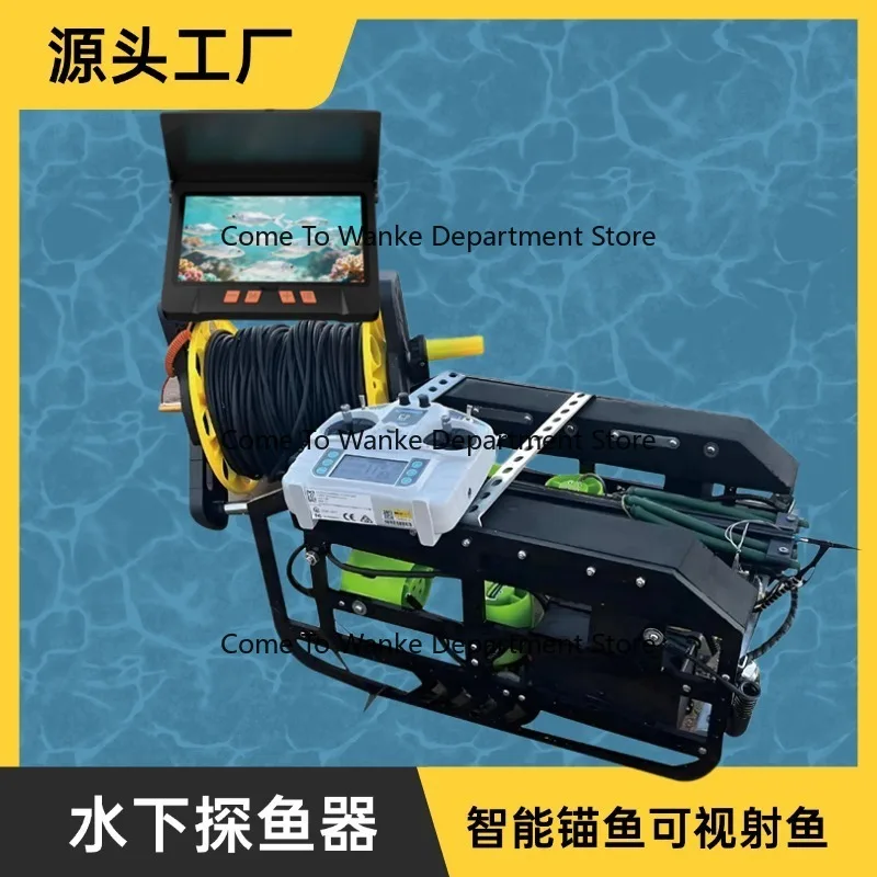Underwater Fishing Rob--ot Underwater Dro--ne Visual Submarine Fish Finder Detection Search Rescue Fishing Tool