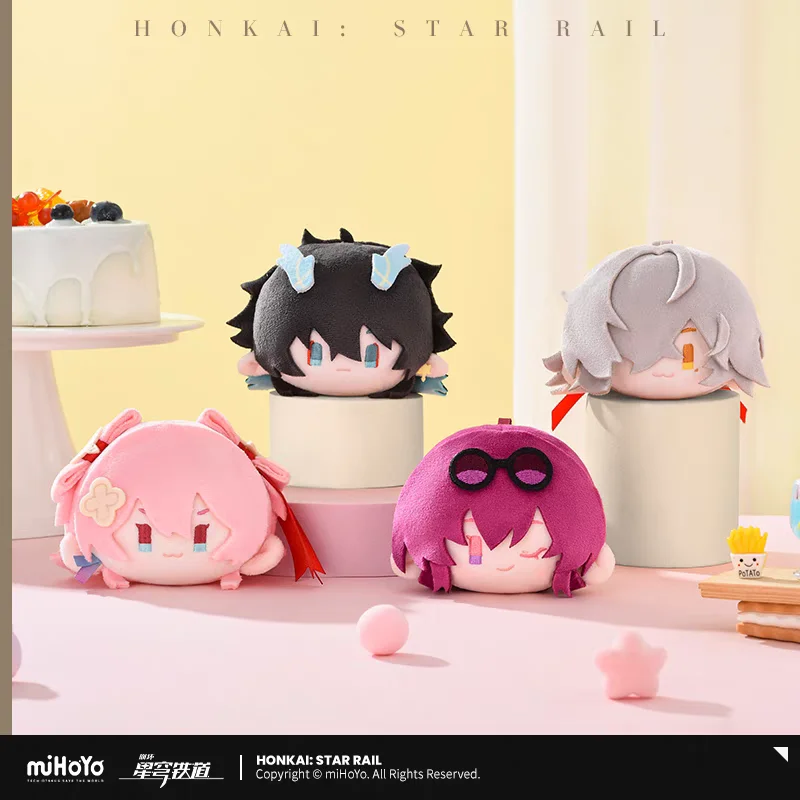 Pre Sale miHoYo Official Honkai Star Rail Big Head Series Plush Pendant DANHENG Kafka JINGYUAN March 7th Cosplay Gifts Anime