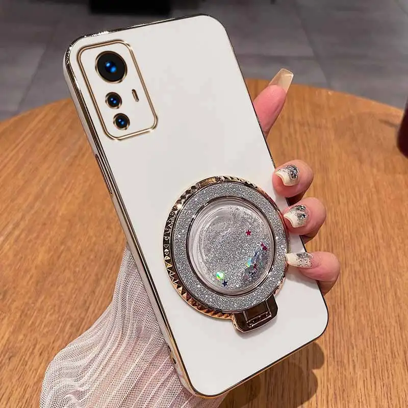 نوت 12S دعم دائري تصفيح جراب هاتف ل Xiaomi Redmi ملاحظة 13 13Pro 13ProPlus 14Pro 13R 14 12R 14ProPlus 12 12Pro غطاء