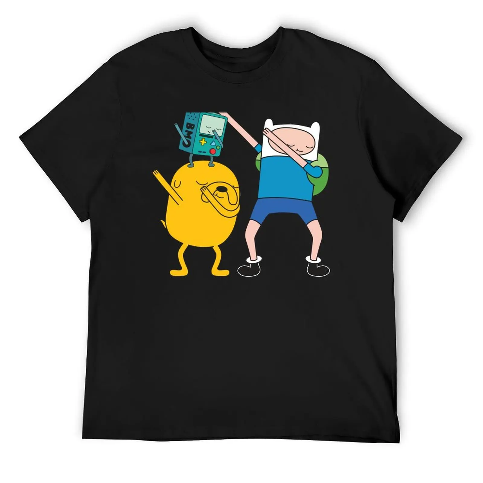 

Finn Jake BMO Dab T-Shirt funny costumes street wear anime t shirts clothing for men