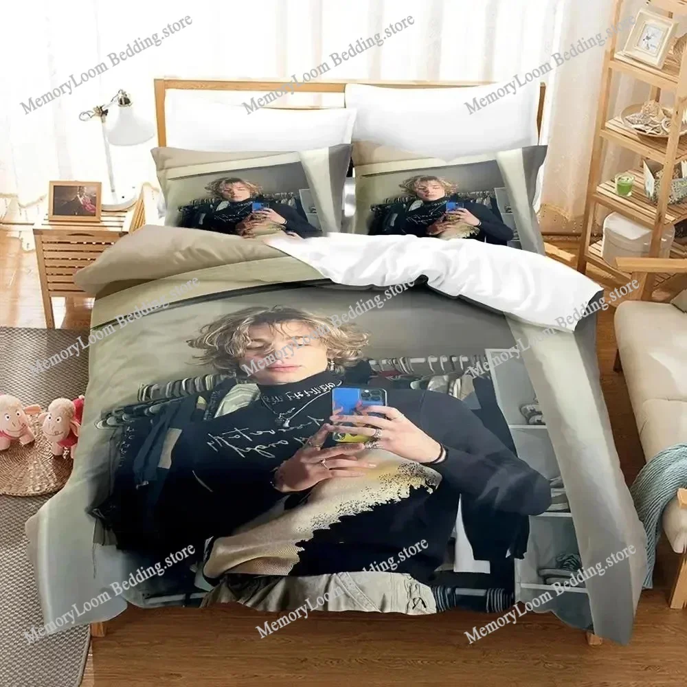 

3D Print Vinnie Hacker Bedding Set Duvet Cover Bed Set Quilt Cover Pillowcase Comforter king Queen Size Boys Adult Bedding Set