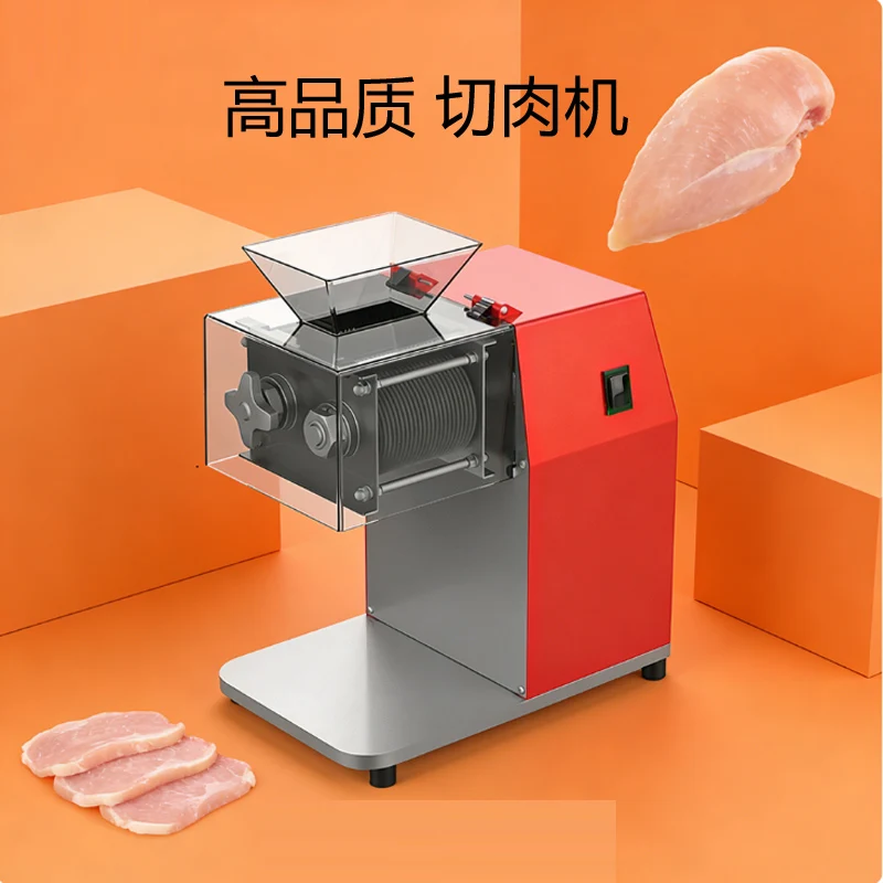 

Single Cut Lamb Roll Machine Electric Commercial Diced Meat Vegetable Slicer Meat Slicer Industrial Fresh Meat Slicer
