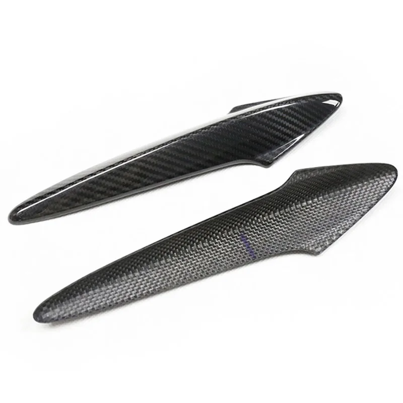 

For Honda European Civic TYPE R FN2(07-11) FK2(15-17) CIVIC real dry carbon fiber door handle car accessories