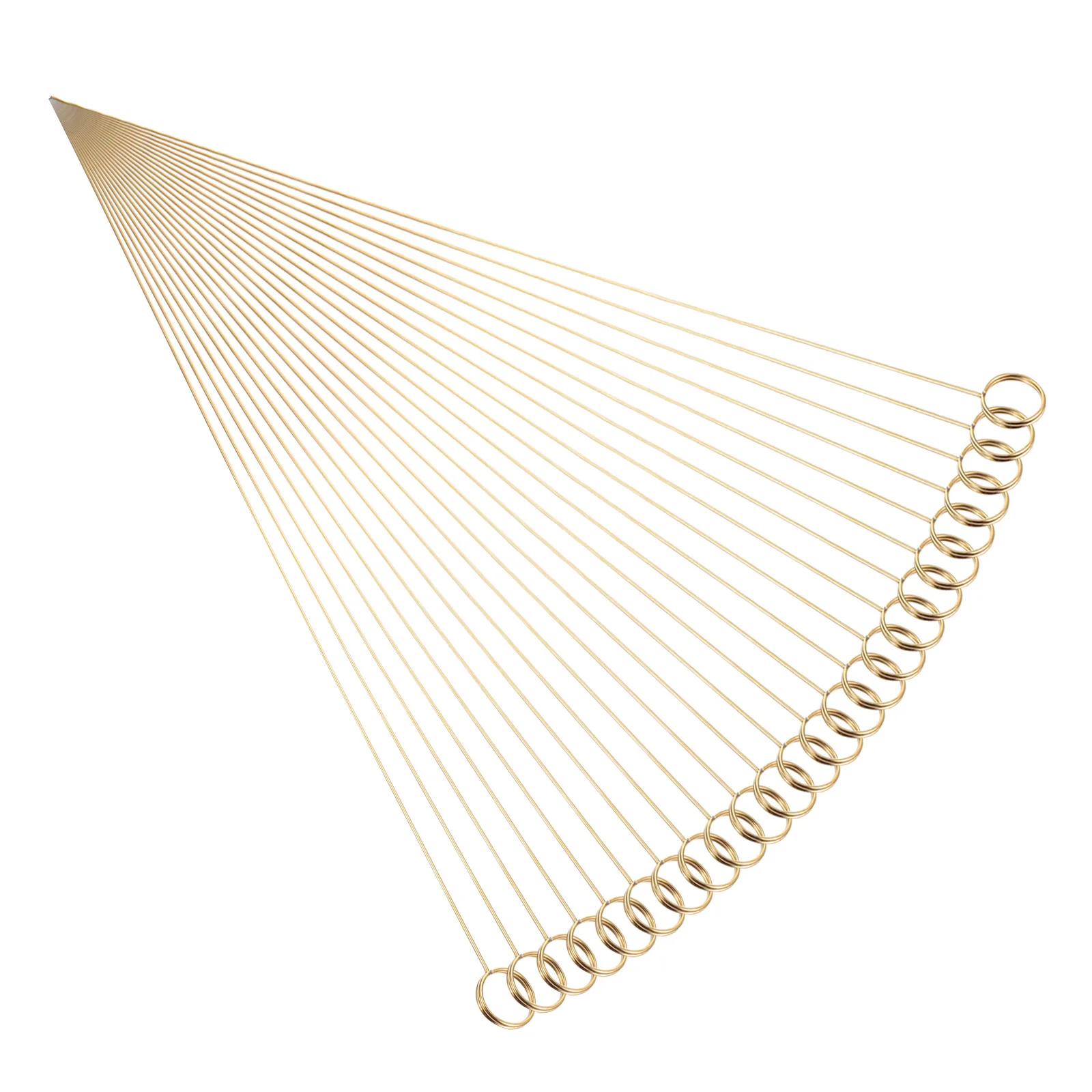 

50pcs Metal Holder Wedding Decor Place Cards Bouquet Supplies Golden Floral Memo Photo Floral Cards Pick Stand