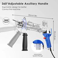 Pistolet Tufting Gun Set 2in1 Electric Tufting Gun, 7-21mm and Yarns Wool Tufting with Trimmer ,Fabric Carpet Tufting Machine,