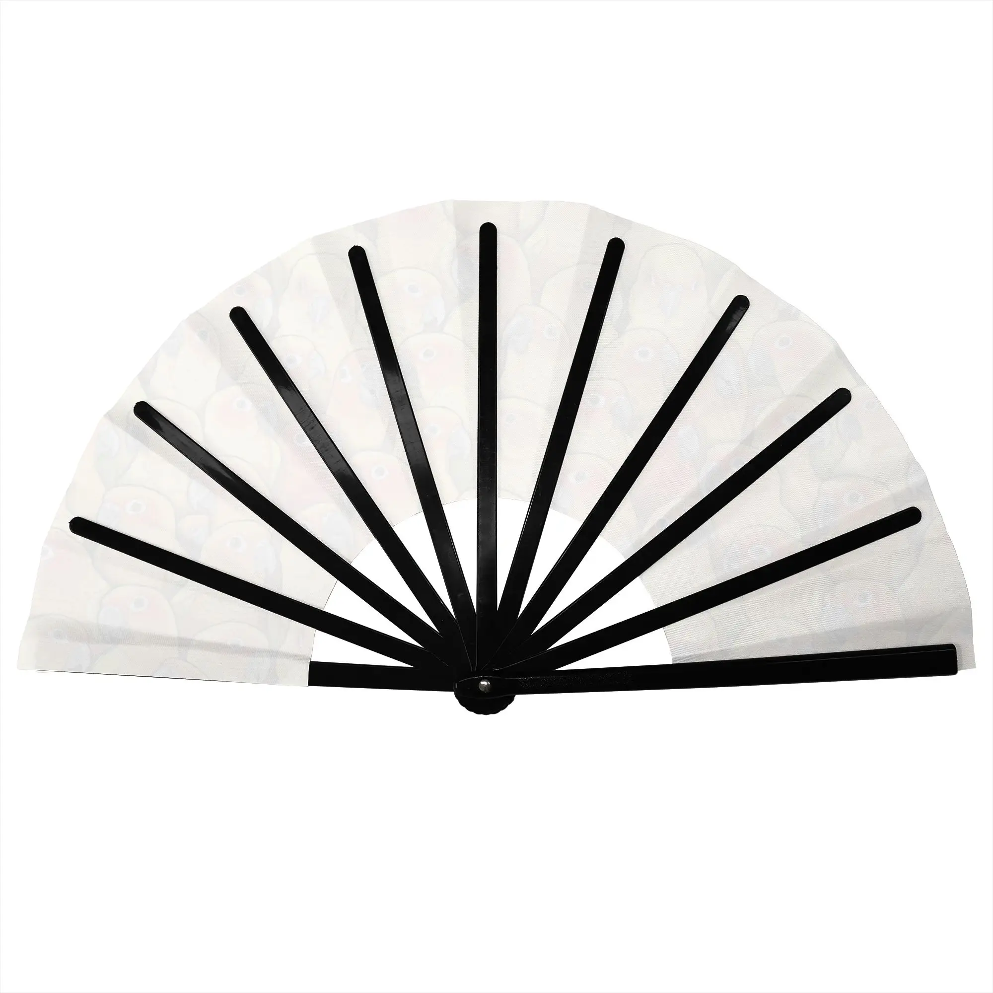 Sun Conures Squad Parrot Birds Stylish Hand Fan Unisex  Printed Polyester Fan Vintage For Wedding Party Gift