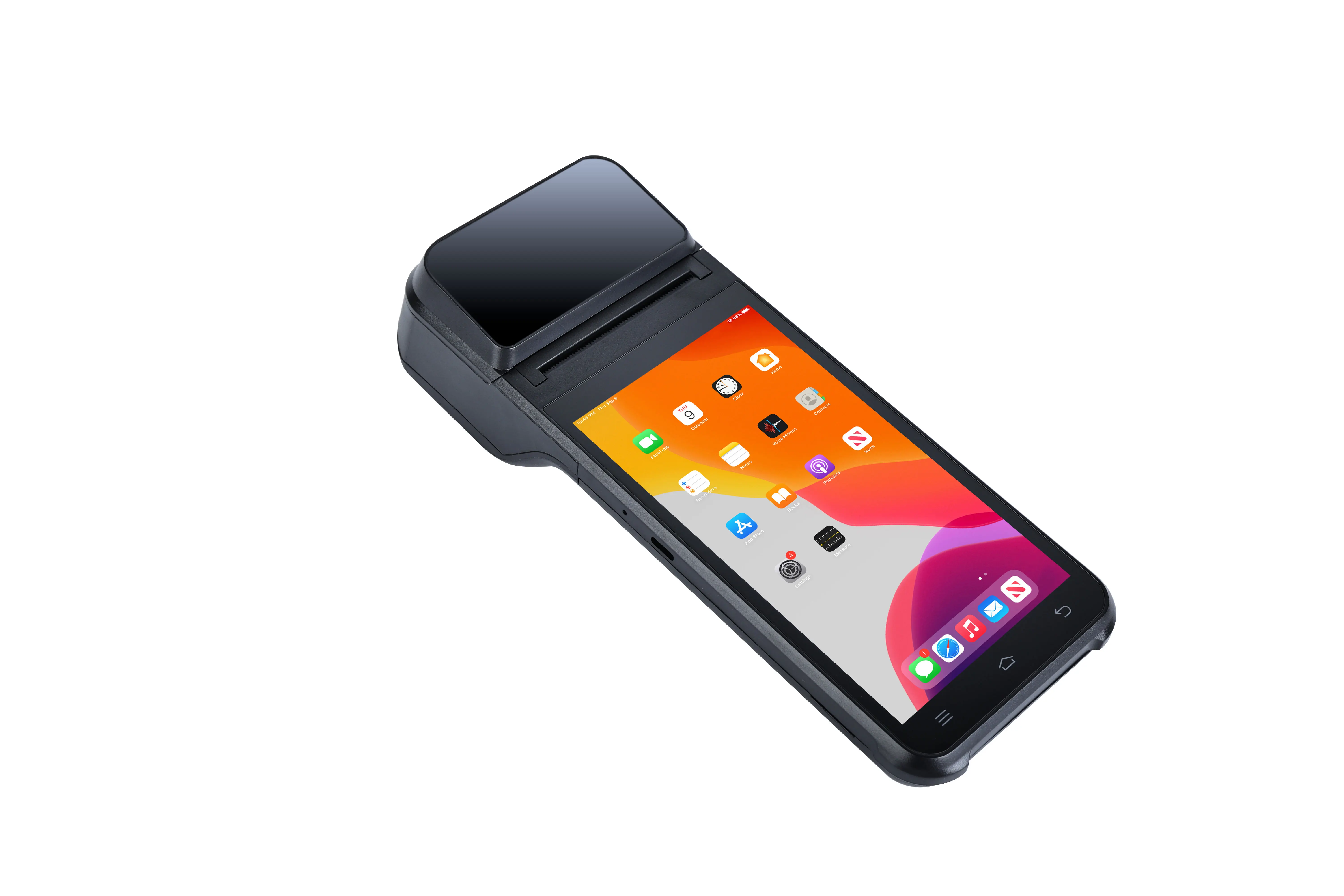 5.5 Inch Android 13 Handheld POS Terminal 3GB 16GB With Charging Dock For Retail Checkout, Low MOQ