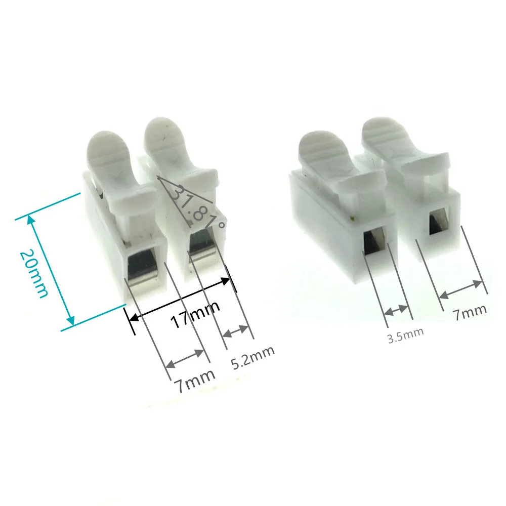 40 PCS Splicer Connection  Linker Plugs For Lighting System Railway Railroad Train Layout