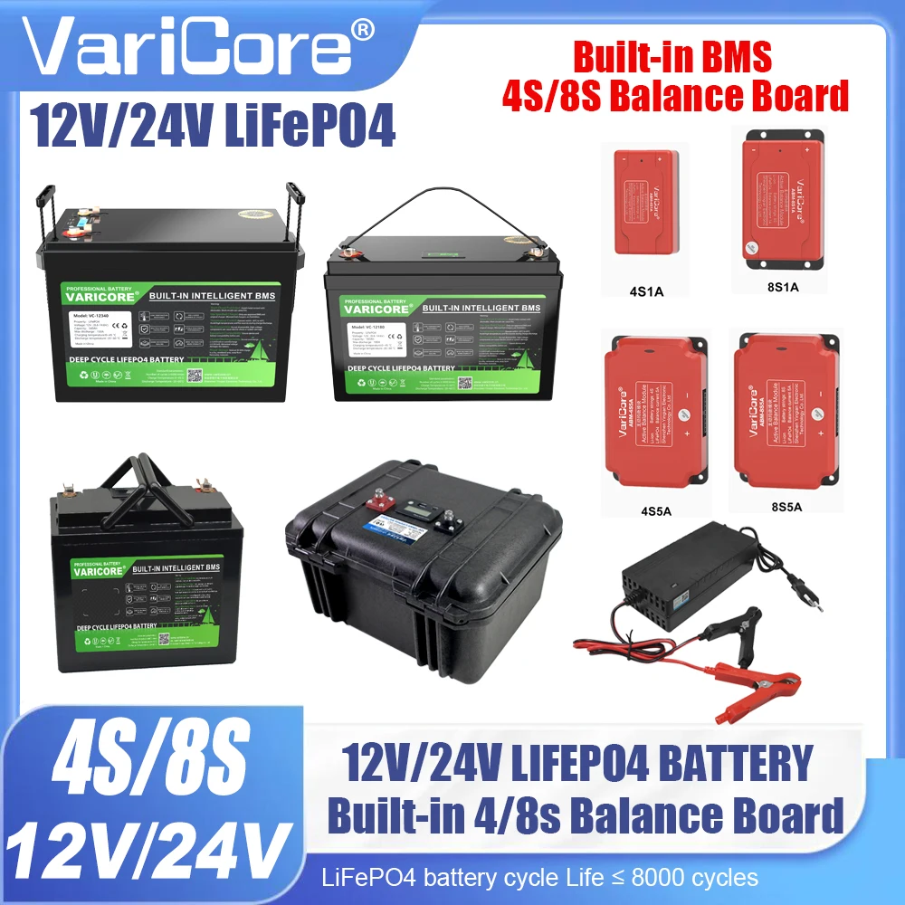 12V/24V 340Ah 200Ah…