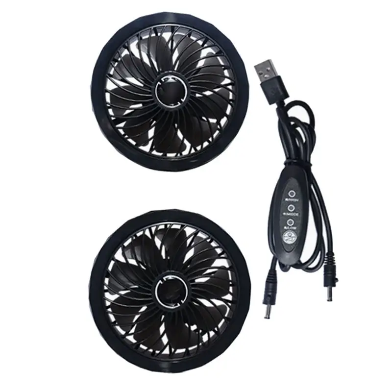 A70Z Fafa】Mobile Air Conditioner Fan Wrapping Brushless Motor USB Summer Cooling Clothes Outdoor Ventilation Portable Fan